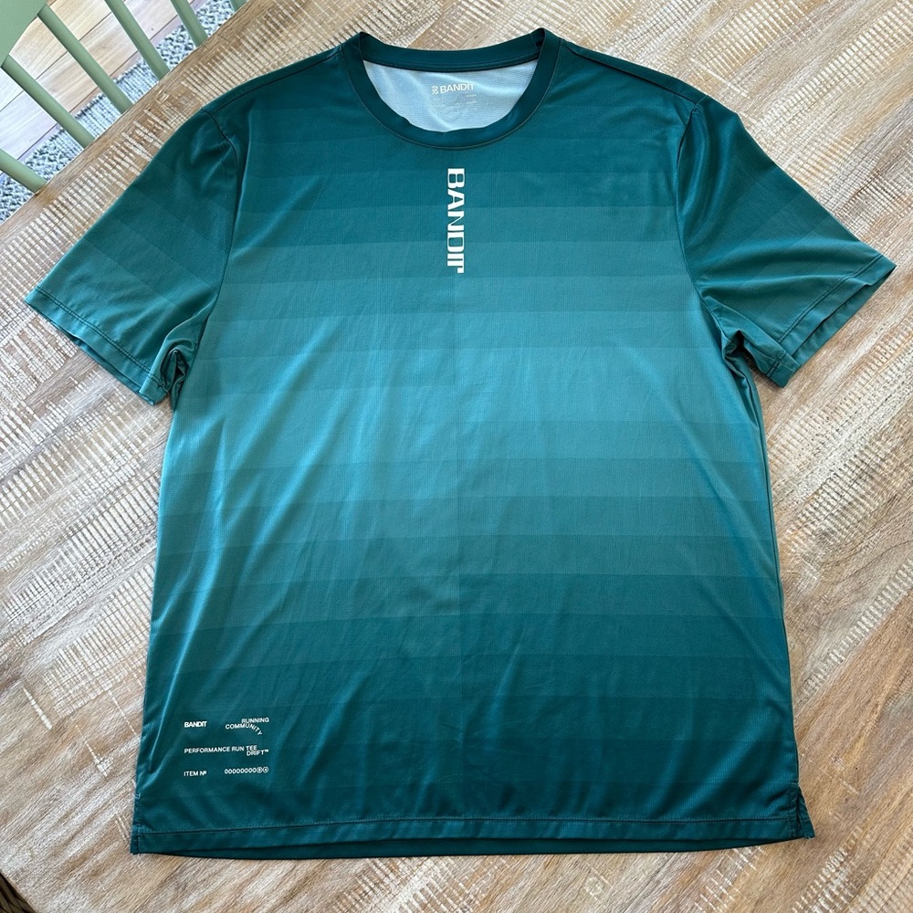 Bandit — men’s running Drift performance tee